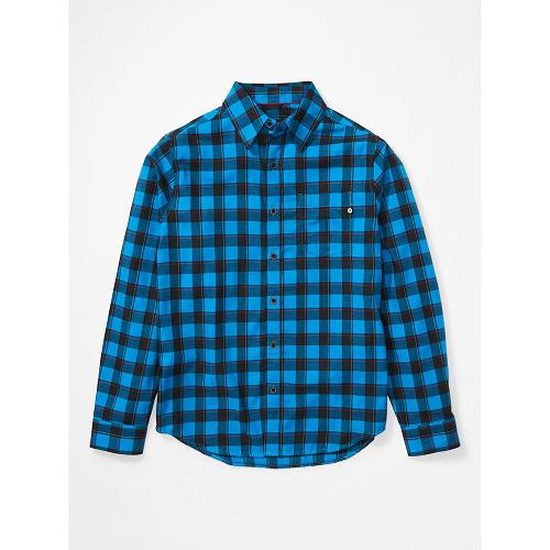 Marmot Bodega Clothes - Mens Shirts Blue CA6945208 Canada